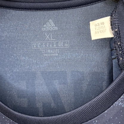 2019 2020 Real Madrid Adidas Away BENZEMA 9 Football Shirt Men's Large