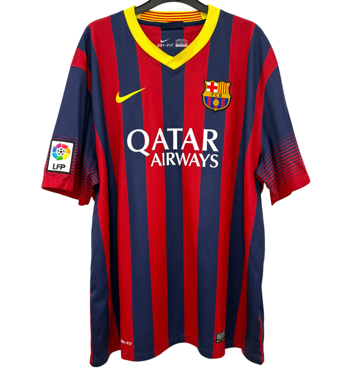 2013 2014 Barcelona Nike Home Football Shirt MESSI 10 Men's XXL