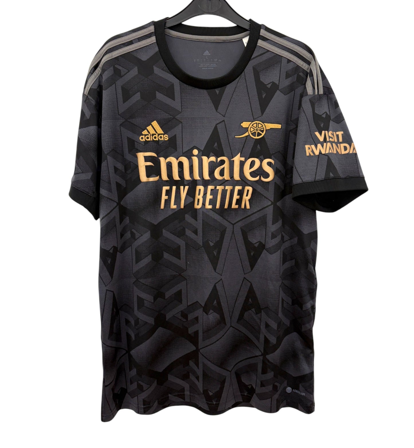 2022 2023 Arsenal Adidas Away Football Shirt Men's Large