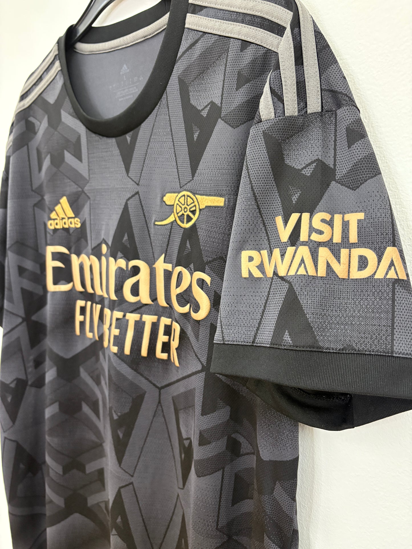 2022 2023 Arsenal Adidas Away Football Shirt Men's Large