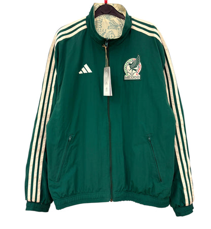 BNWT 2022 2023 Mexico Adidas Reversible Football Jacket Men's Large