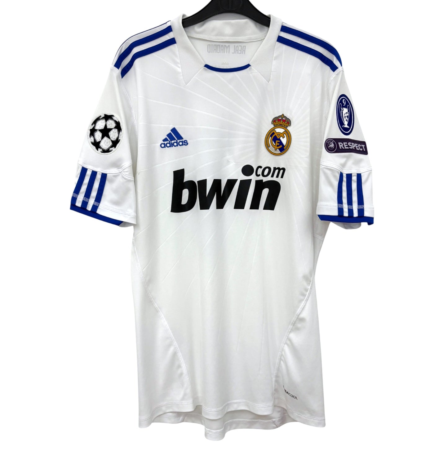 2010 2011 Real Madrid Adidas Home Football Shirt RONALDO 7 Men's Medium