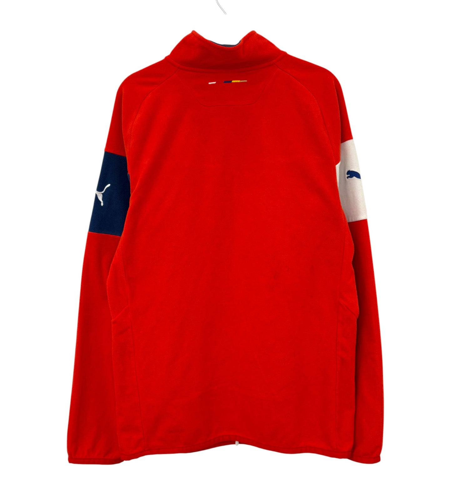 2014 2015 Arsenal Puma Warm Up Football 1/4 Zip Top Men's Medium