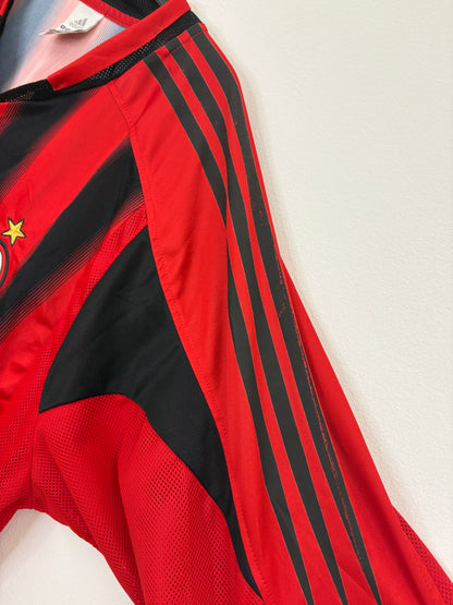 2004 2005 AC Milan Adidas Home Football Shirt KAKA 22 Men's Large