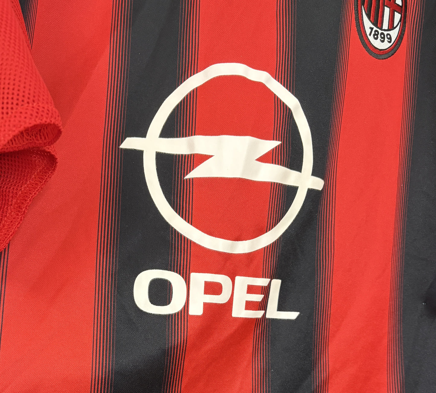 2004 2005 AC Milan Adidas Home Football Shirt KAKA 22 Men's Large