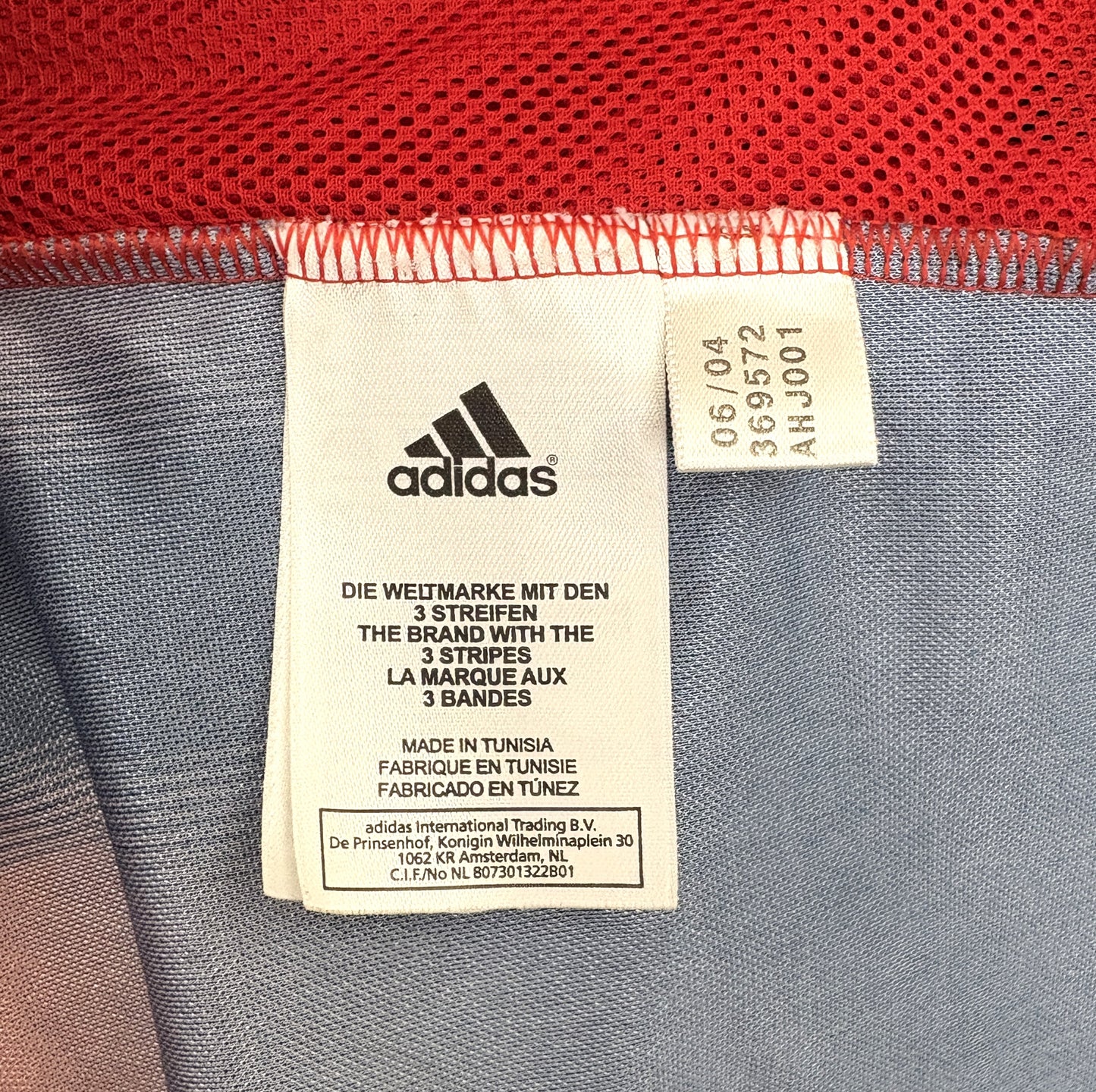 2004 2005 AC Milan Adidas Home Football Shirt KAKA 22 Men's Large