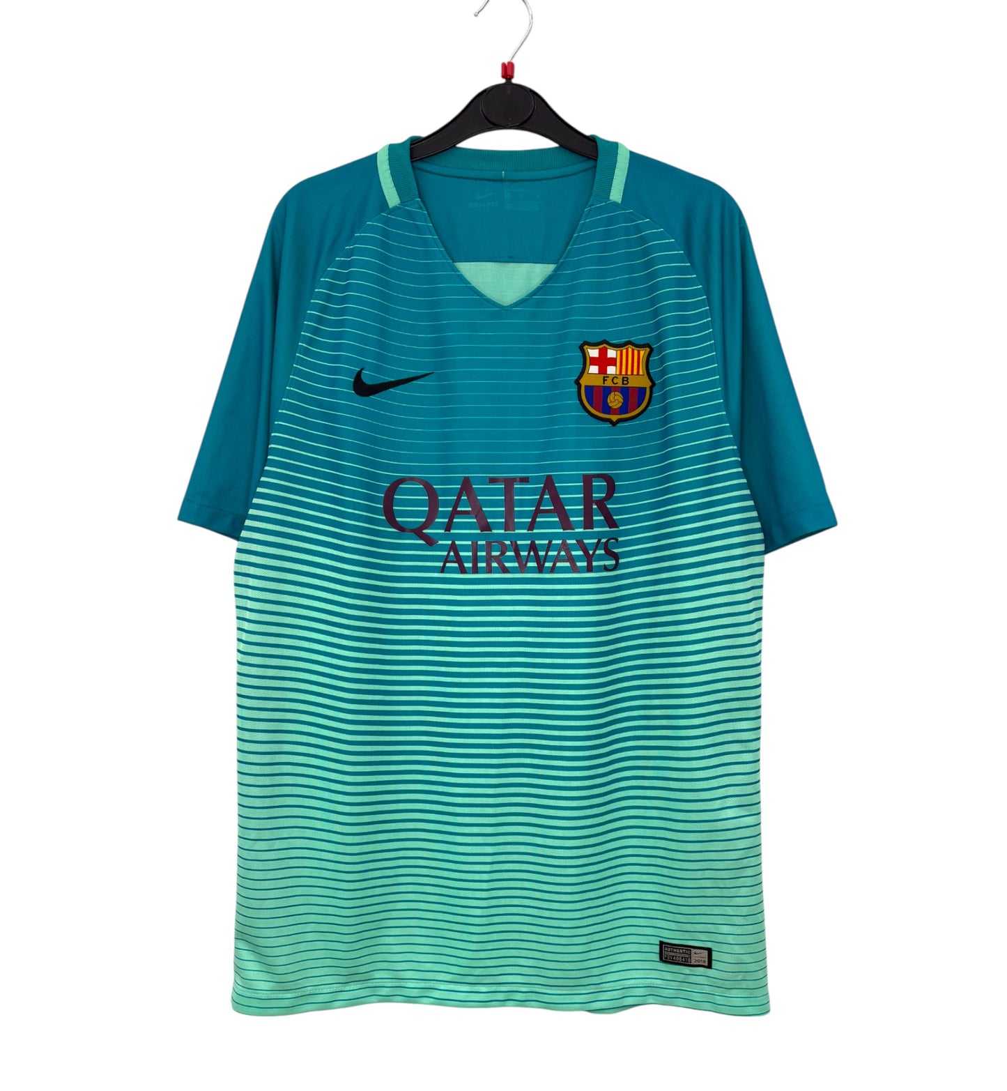 2016 2017 Barcelona Nike 3rd Football Shirt MESSI 10 Men's Large