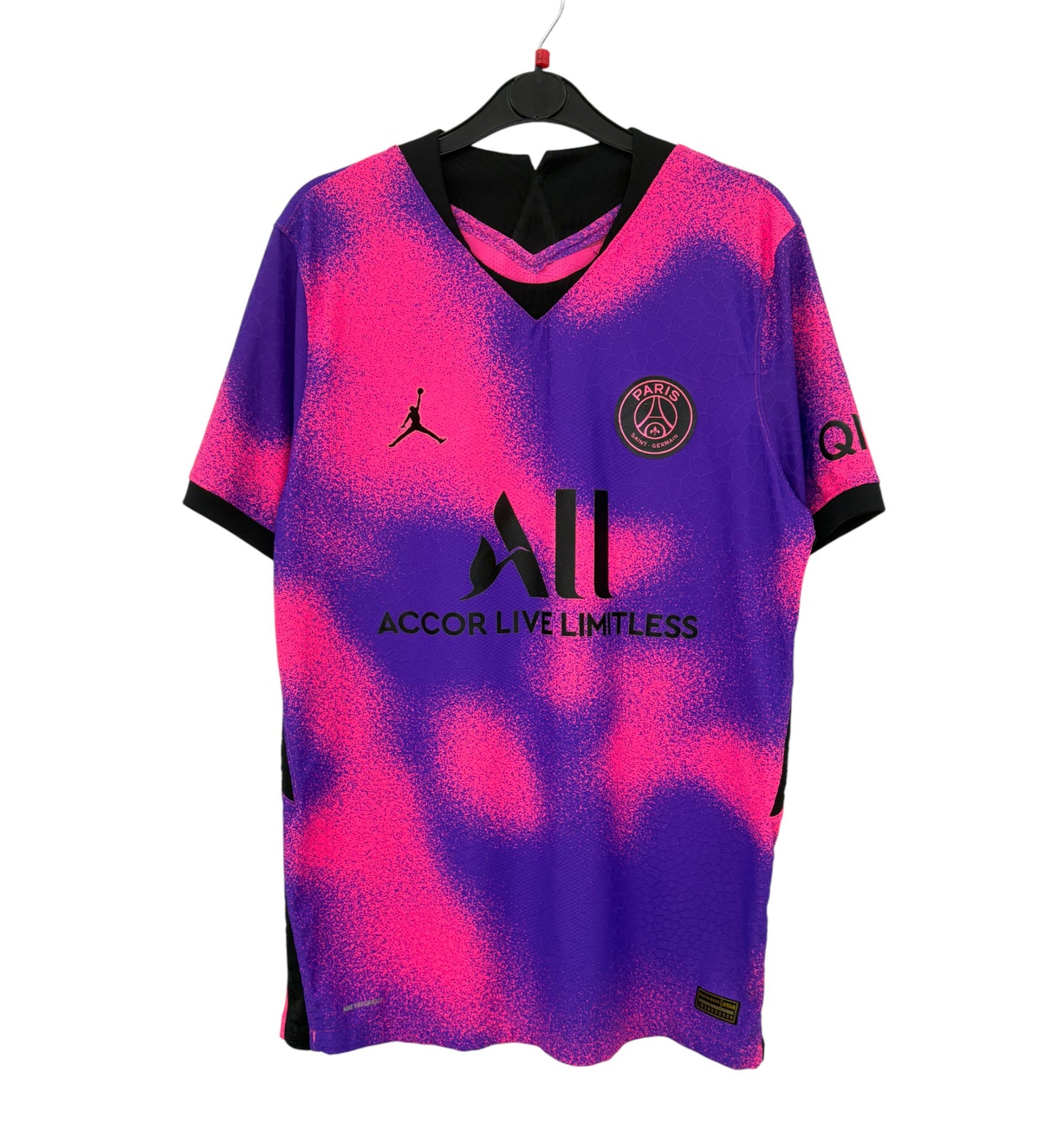 2020 2021 Paris Saint-Germain Nike X Jordan 4TH Football Shirt VERRATTI 6 Men's Large