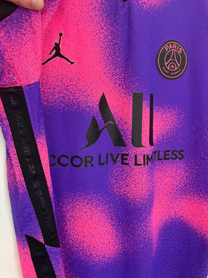 2020 2021 Paris Saint-Germain Nike X Jordan 4TH Football Shirt VERRATTI 6 Men's Large