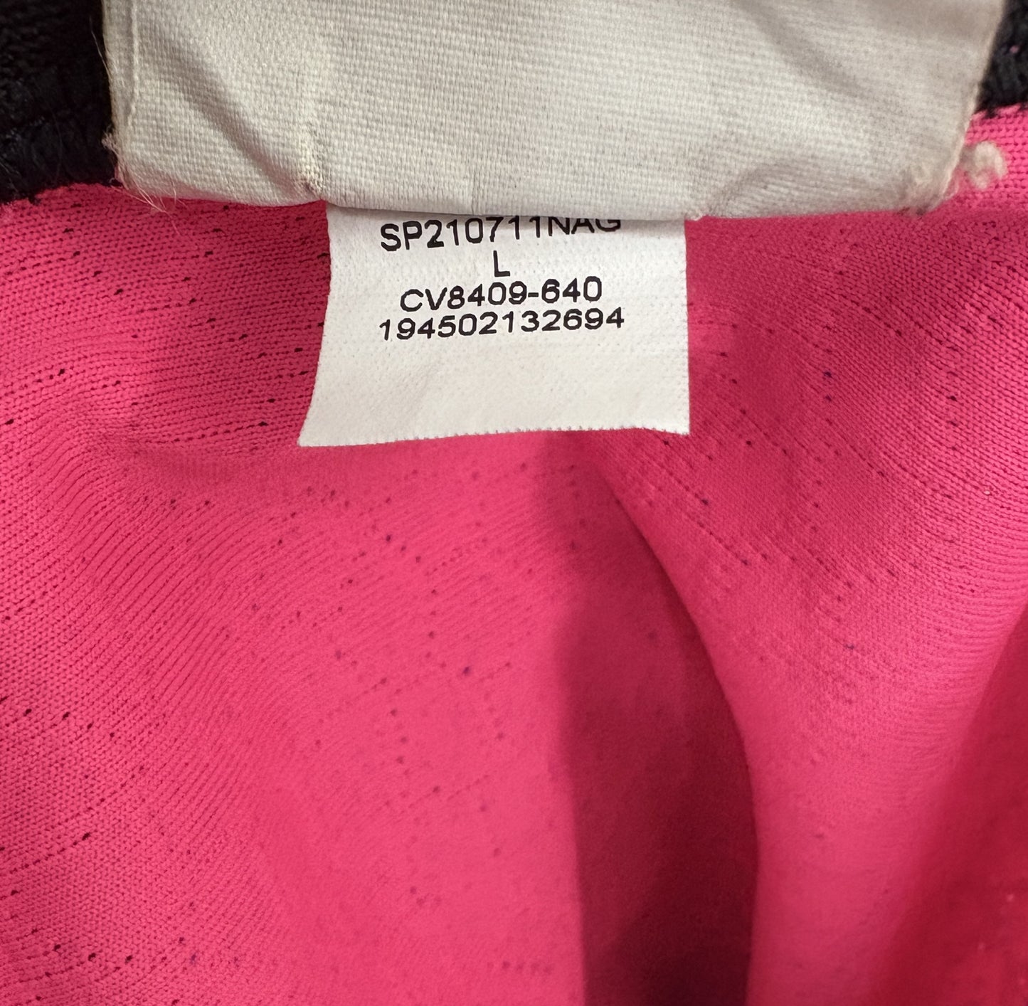 2020 2021 Paris Saint-Germain Nike X Jordan 4TH Football Shirt VERRATTI 6 Men's Large