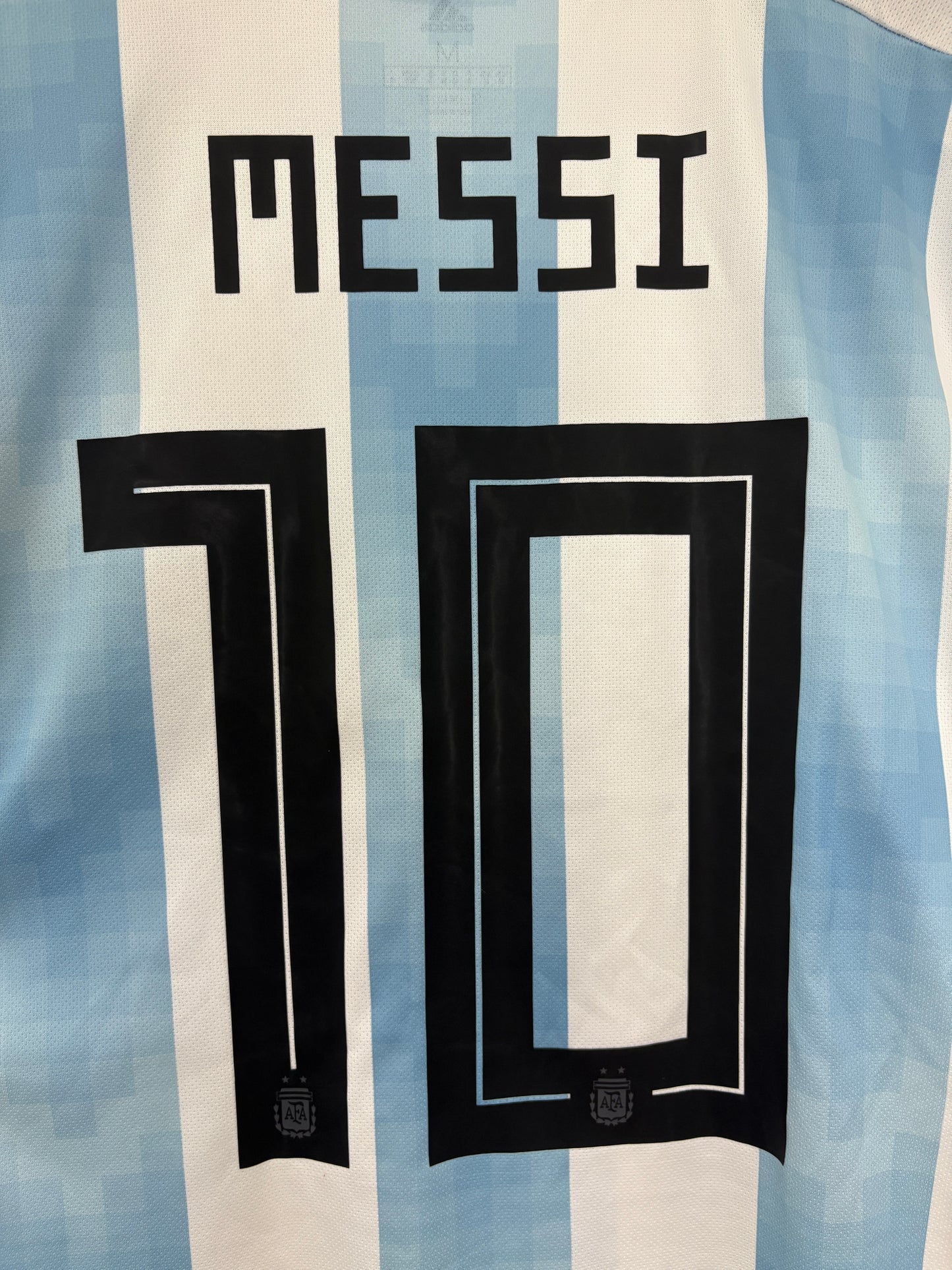2018 2019 Argentina Adidas Home Football Shirt MESSI 10 Men's Medium
