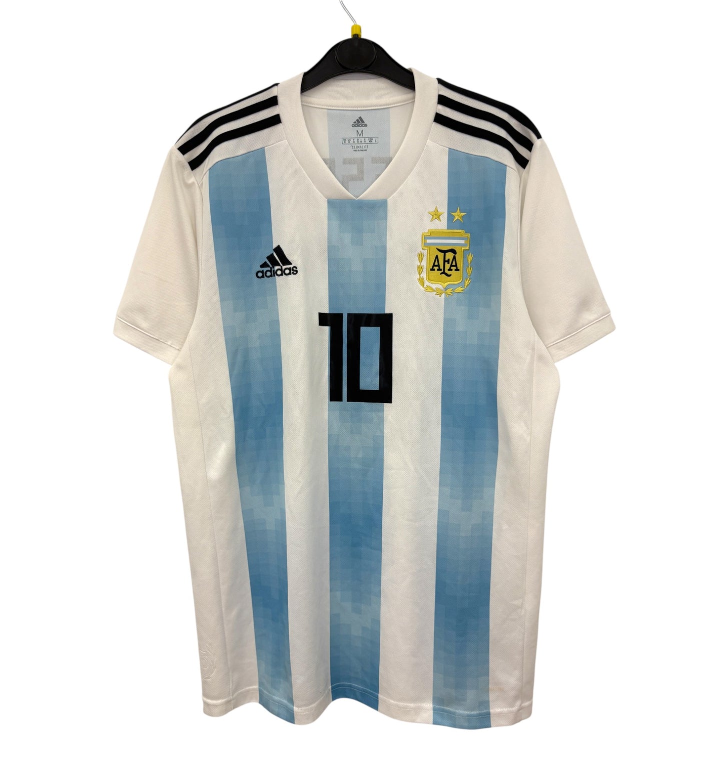 2018 2019 Argentina Adidas Home Football Shirt MESSI 10 Men's Medium