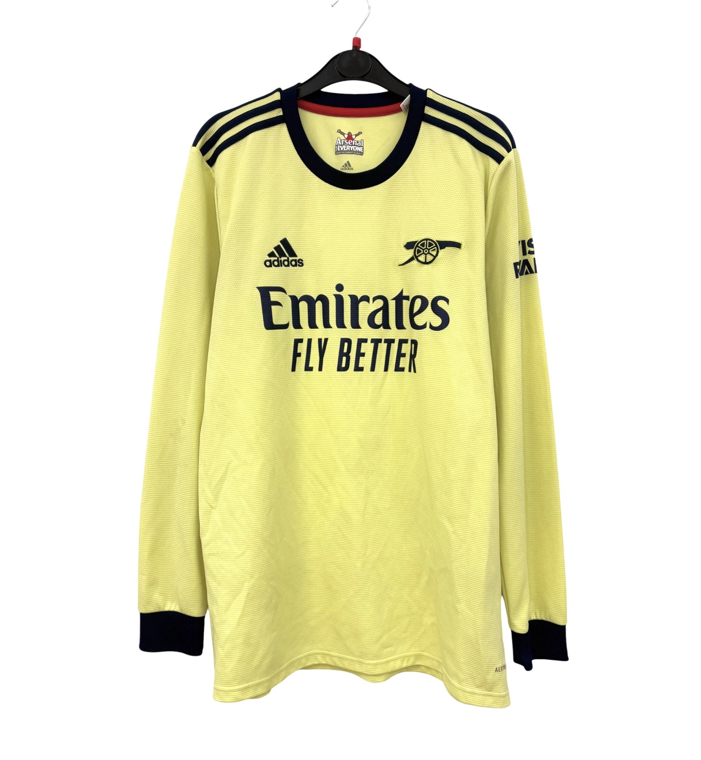 2021 2022 Arsenal Adidas Away Football Shirt SAKA 7 Men's Large