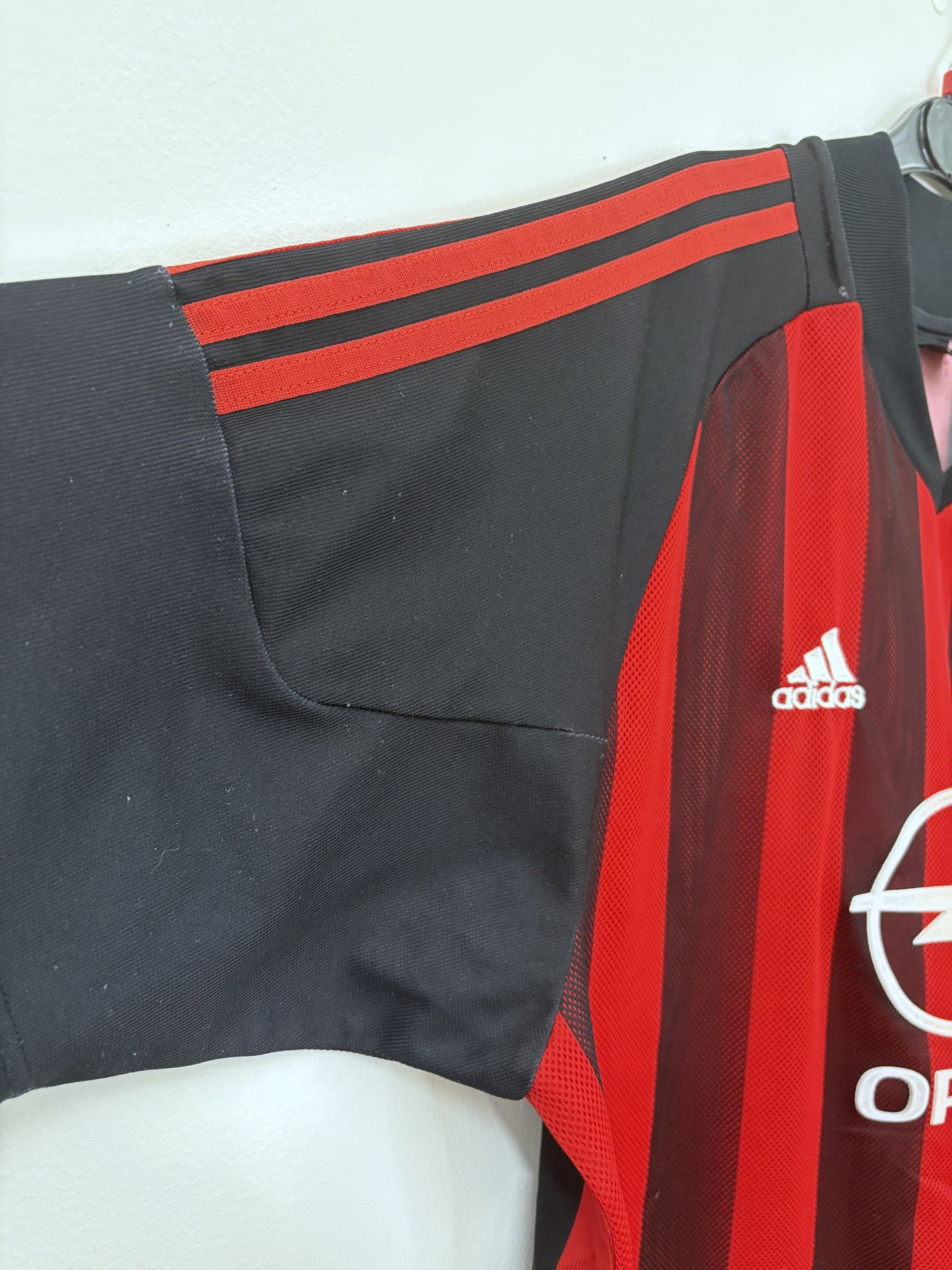 2002 2003 AC Milan Adidas Home Football Shirt SHEVCHENKO 7 Men's Large