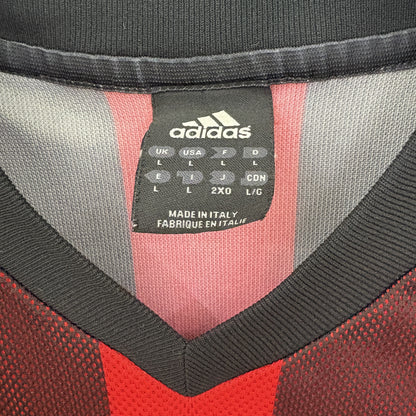 2002 2003 AC Milan Adidas Home Football Shirt SHEVCHENKO 7 Men's Large