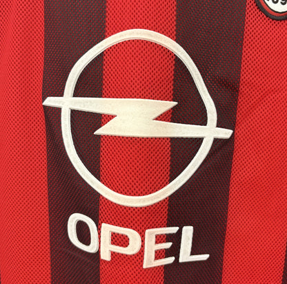 2002 2003 AC Milan Adidas Home Football Shirt SHEVCHENKO 7 Men's Large