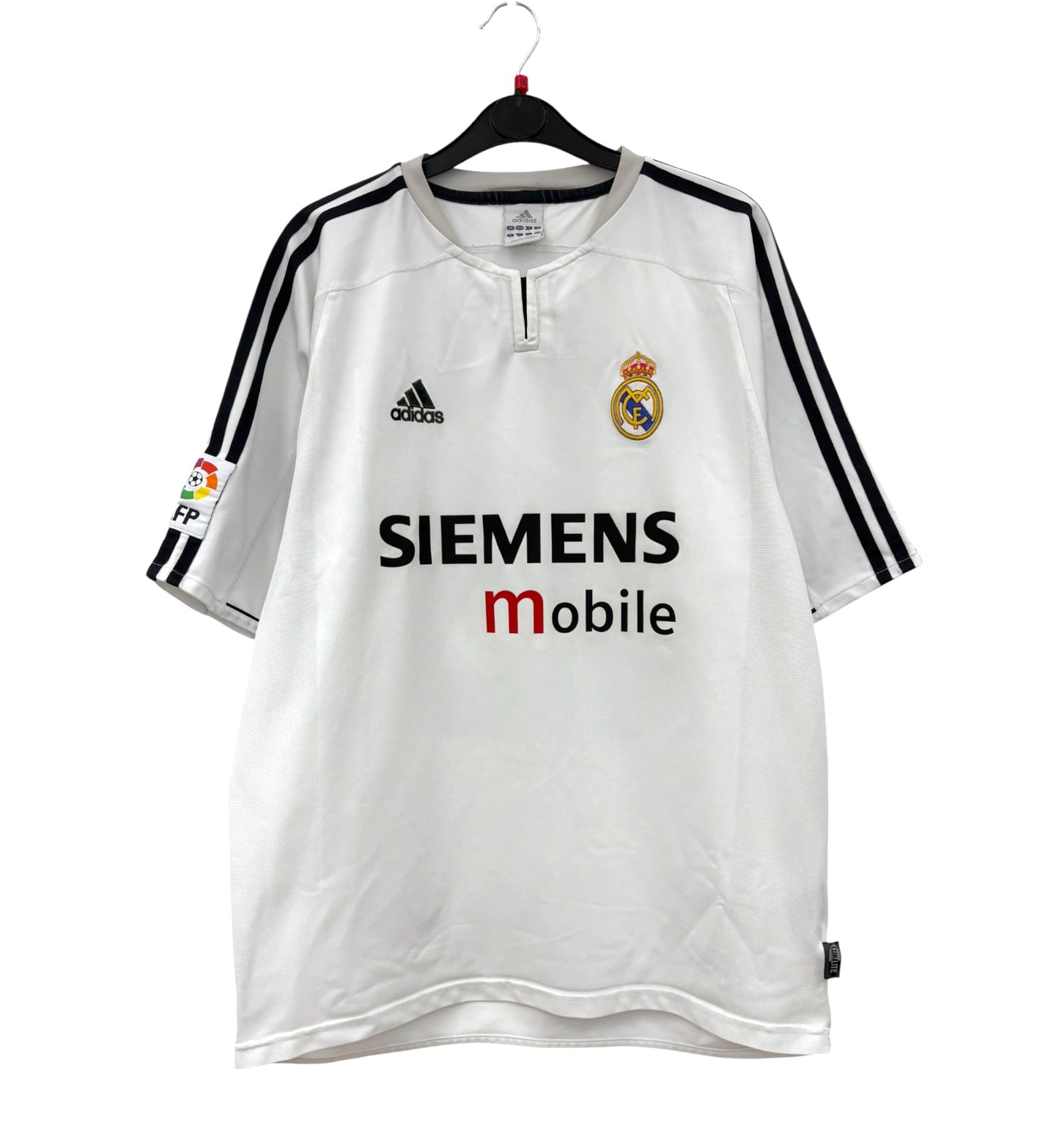 2003 2004 Real Madrid Adidas Home Football Shirt BECKHAM 23 Men's Large