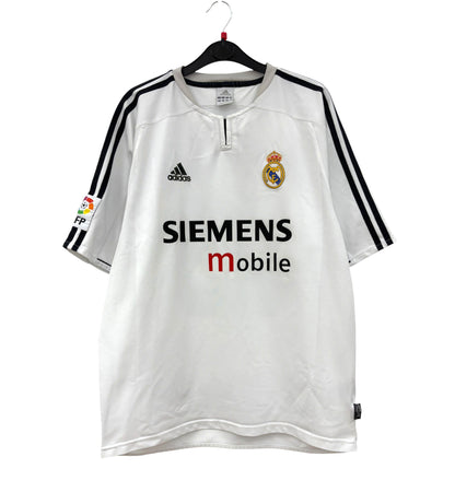 2003 2004 Real Madrid Adidas Home Football Shirt BECKHAM 23 Men's Large