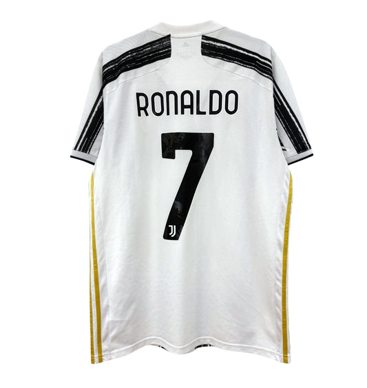 2020 2021 Juventus Adidas Home Football Shirt RONALDO 7 Men's Large