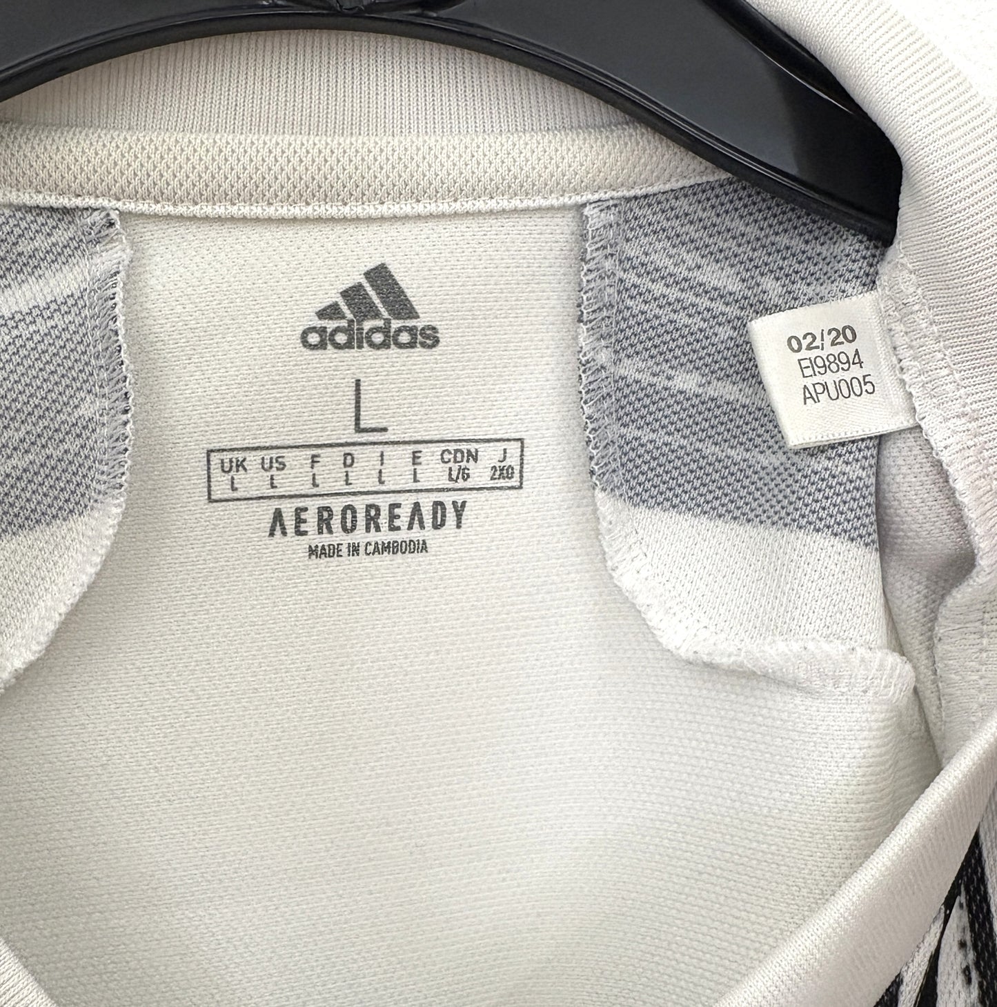 2020 2021 Juventus Adidas Home Football Shirt RONALDO 7 Men's Large