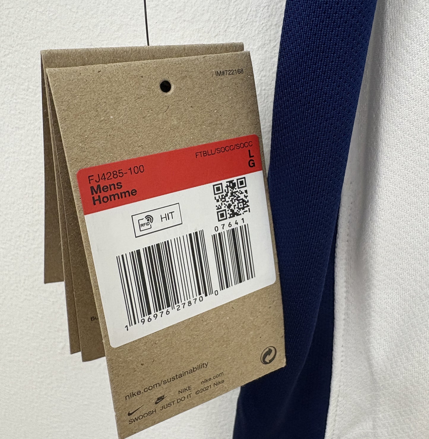 BNWT 2024 2025 England Nike Home Shirt BELLINGHAM 10 Men's Large