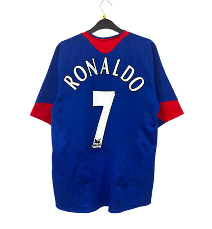 2005 2006 Manchester United Nike Away Football Shirt RONALDO 7 Men's Medium