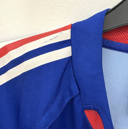 2004 2006 France Home Adidas Football Shirt ZIDANE 10 Men's Medium