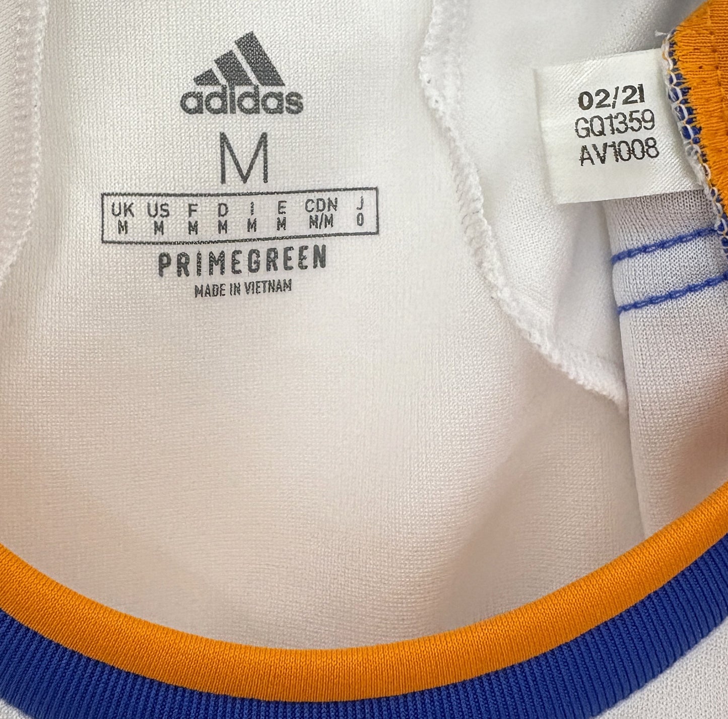 2021 2022 Real Madrid Adidas Home Football Shirt MODRIC 10 Men's Medium