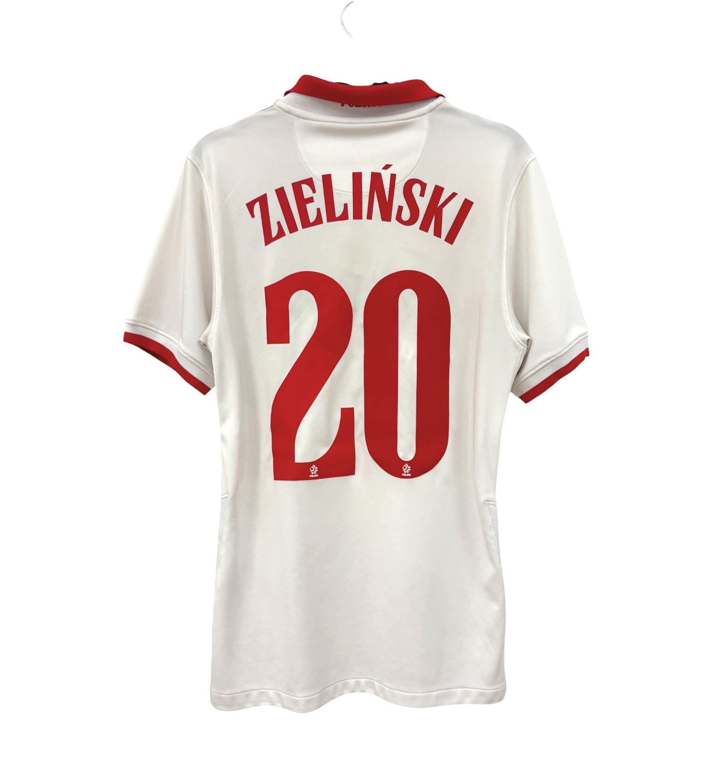 2020 2021 Poland Nike Home Football Shirt ZIELINSKI 20 Men's Small