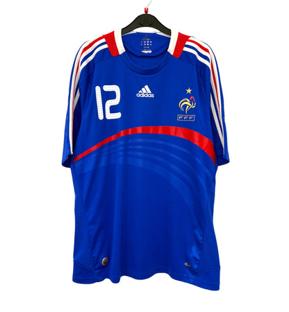 2008 2009 France Adidas Home Football Shirt HENRY 12 Men's Large