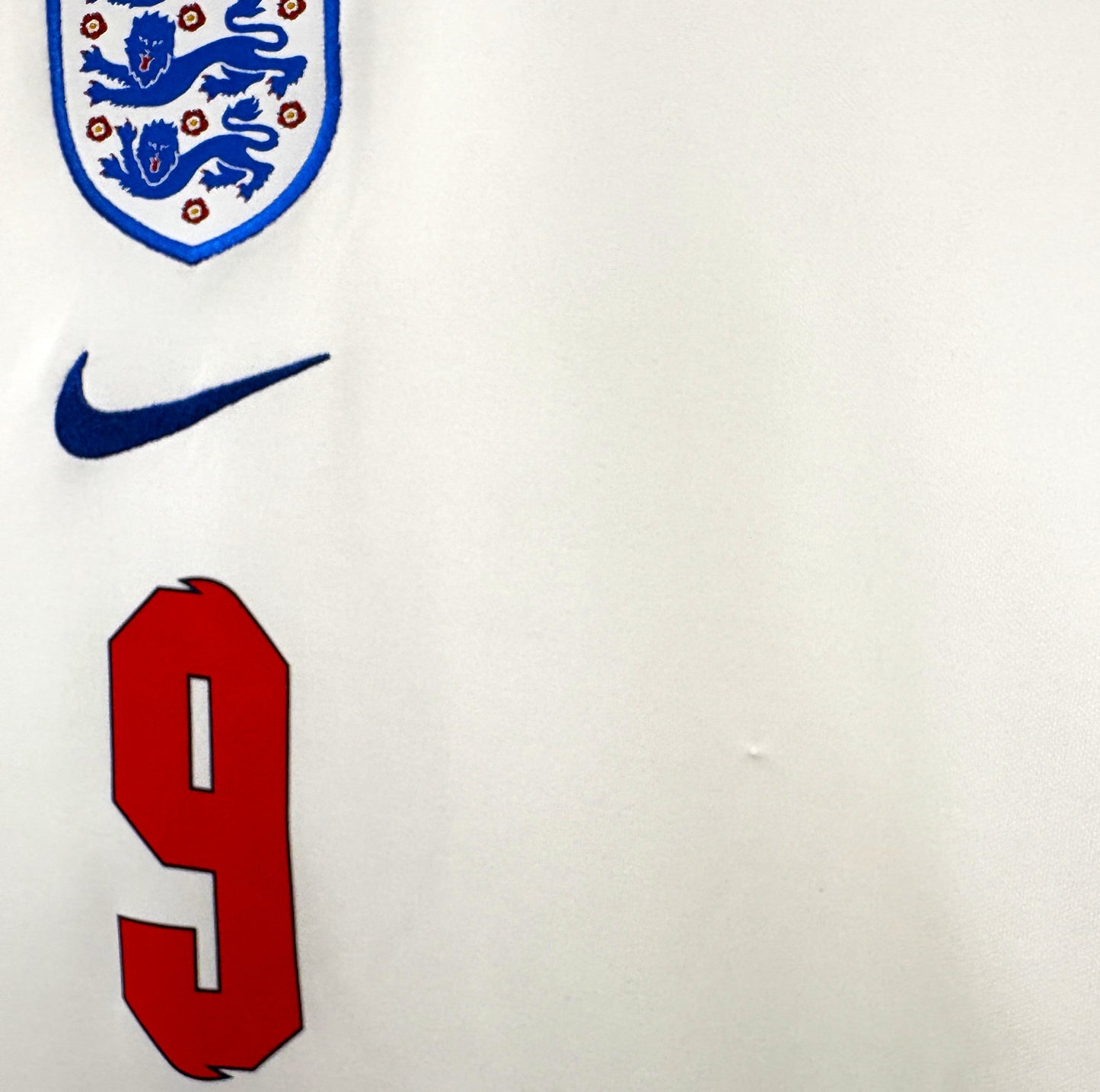 2020 2021 England Nike Home Football Shirt KANE 9 Men's Medium