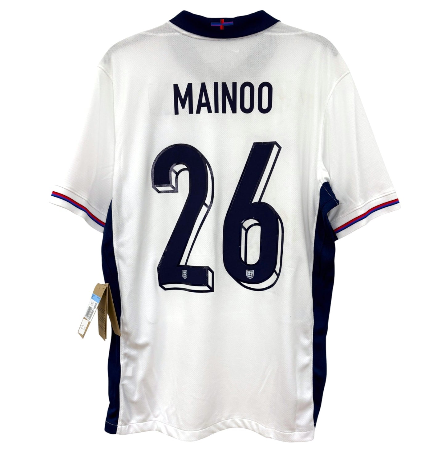 BNWT 2024 2025 England Nike Home Shirt MAINOO 26 Men's Medium