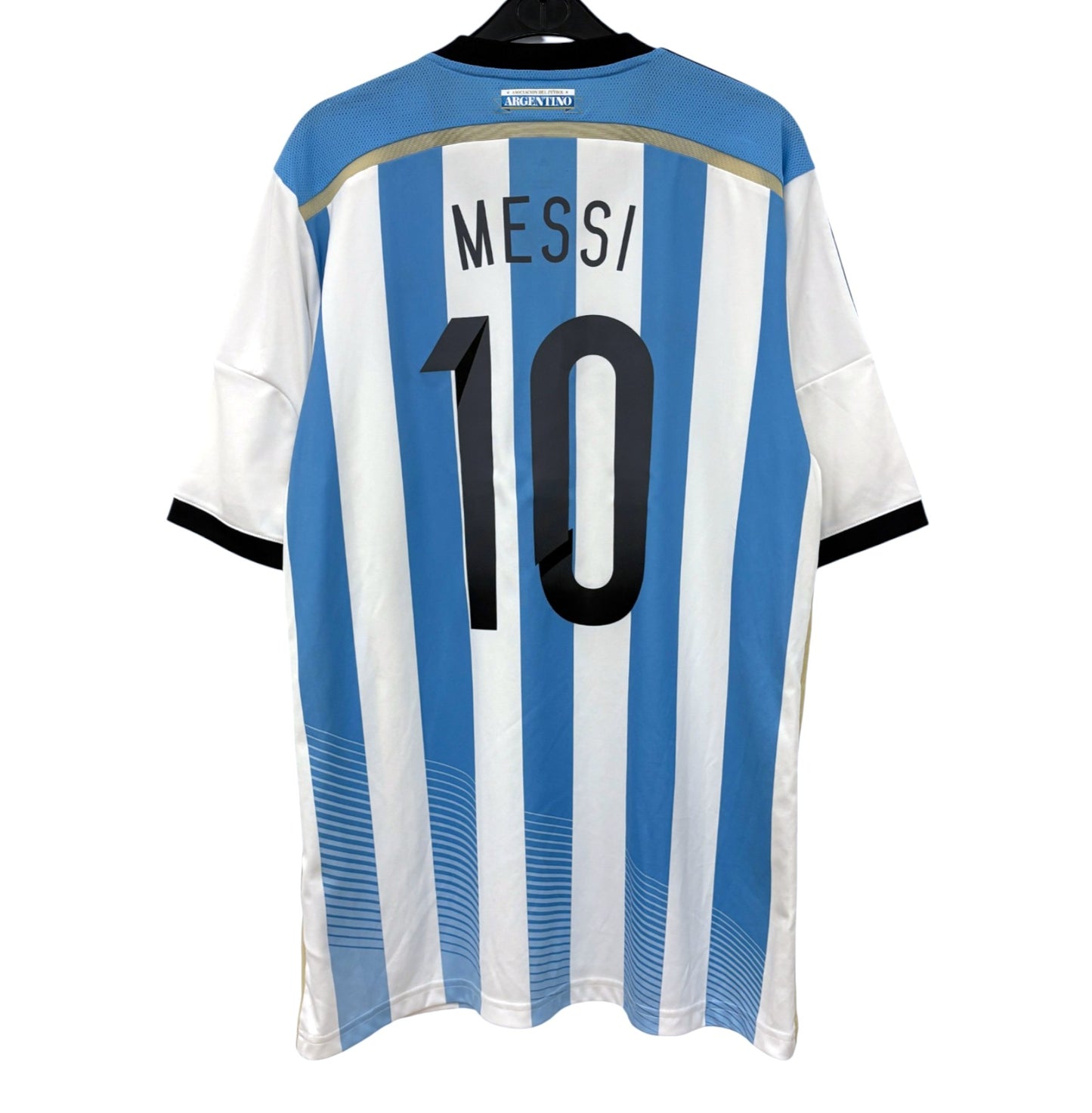 2014 2015 Argentina Adidas Home Football Shirt MESSI 10 Men's Large