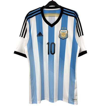 2014 2015 Argentina Adidas Home Football Shirt MESSI 10 Men's Large