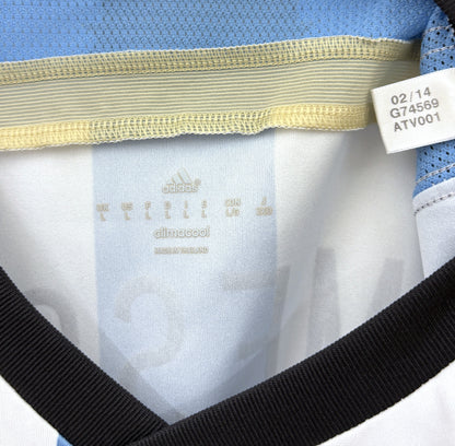 2014 2015 Argentina Adidas Home Football Shirt MESSI 10 Men's Large