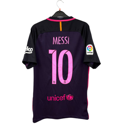 2016 2017 Barcelona Nike Away Football Shirt MESSI 10 Men's Small