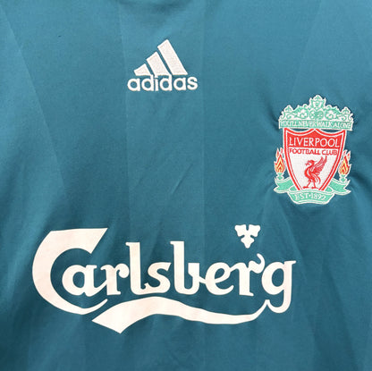 2008 2009 Liverpool Adidas UCL 3rd Shirt GERRARD 8 Men's XL