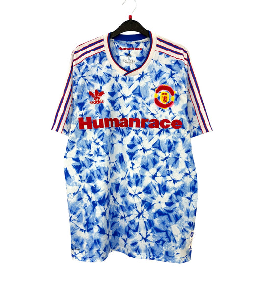 2020 2021 Manchester United Adidas x Humanrace Football Shirt Men's Large