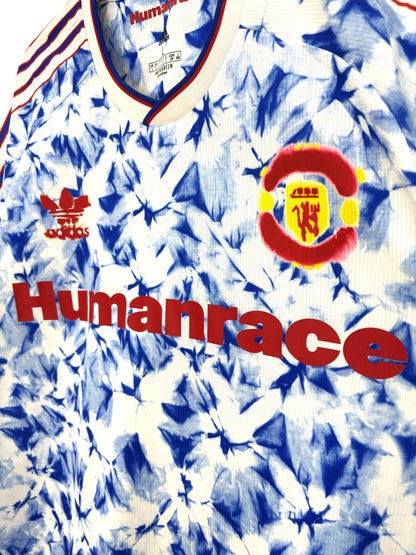 2020 2021 Manchester United Adidas x Humanrace Football Shirt Men's Large