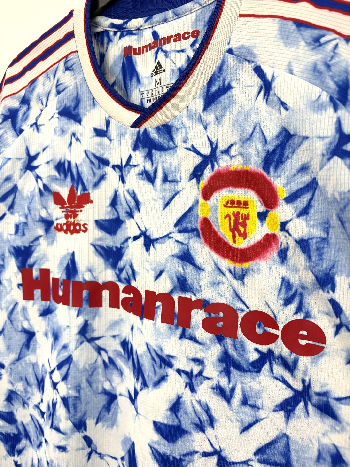 2020 2021 Manchester United Adidas x Humanrace Football Shirt Men's Medium