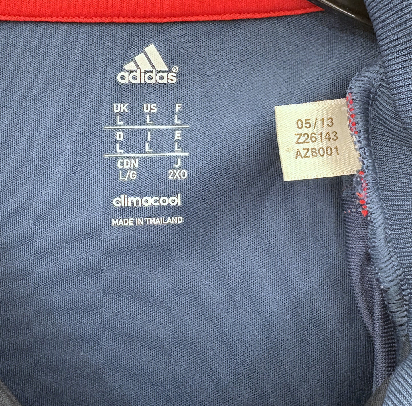 2013 2014 Bayern Munich Adidas 3RD Football Shirt Men's Large