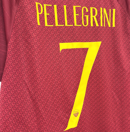 2018 2019 AS Roma Nike Home Football Shirt PELLEGRINI 7 Men's Large