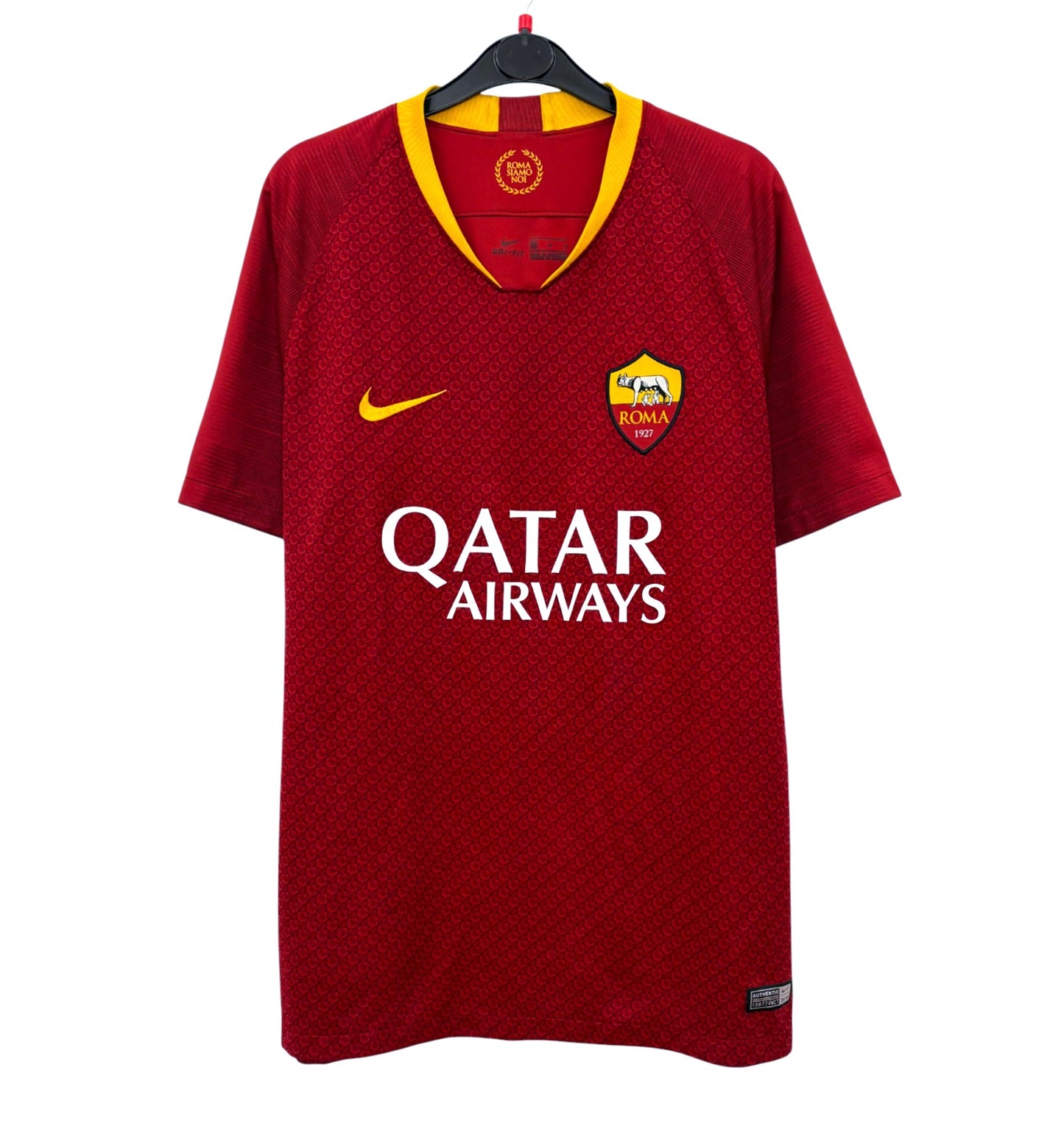 2018 2019 AS Roma Nike Home Football Shirt PELLEGRINI 7 Men's Large