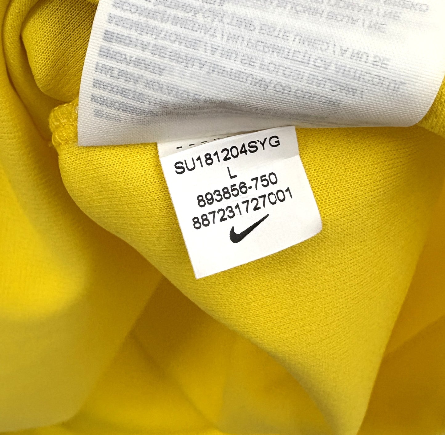 2018 2019 Brazil Nike Home Football Shirt G JESUS 9 Men's Large