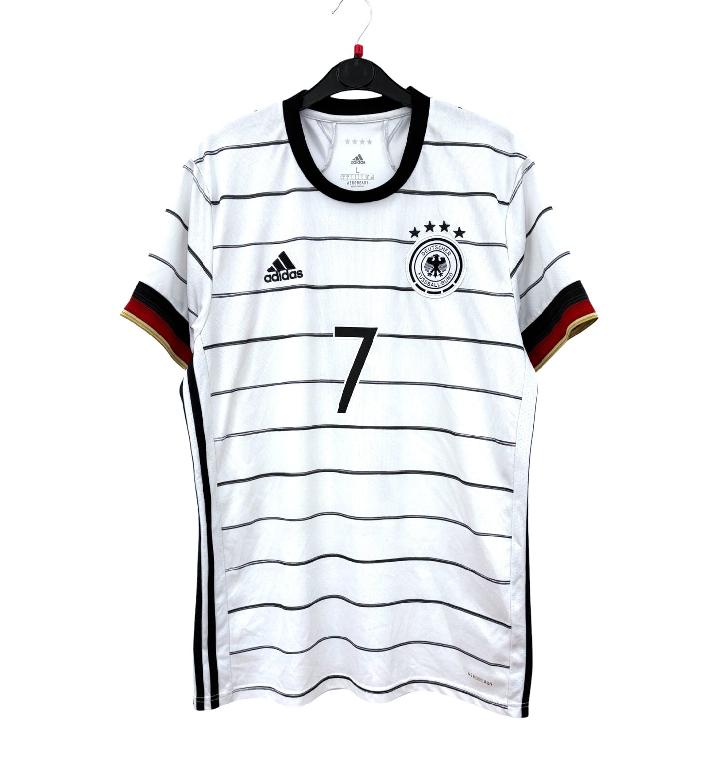 2020 2021 Germany Adidas Home Football Shirt HAVERTZ 7 Men's Large