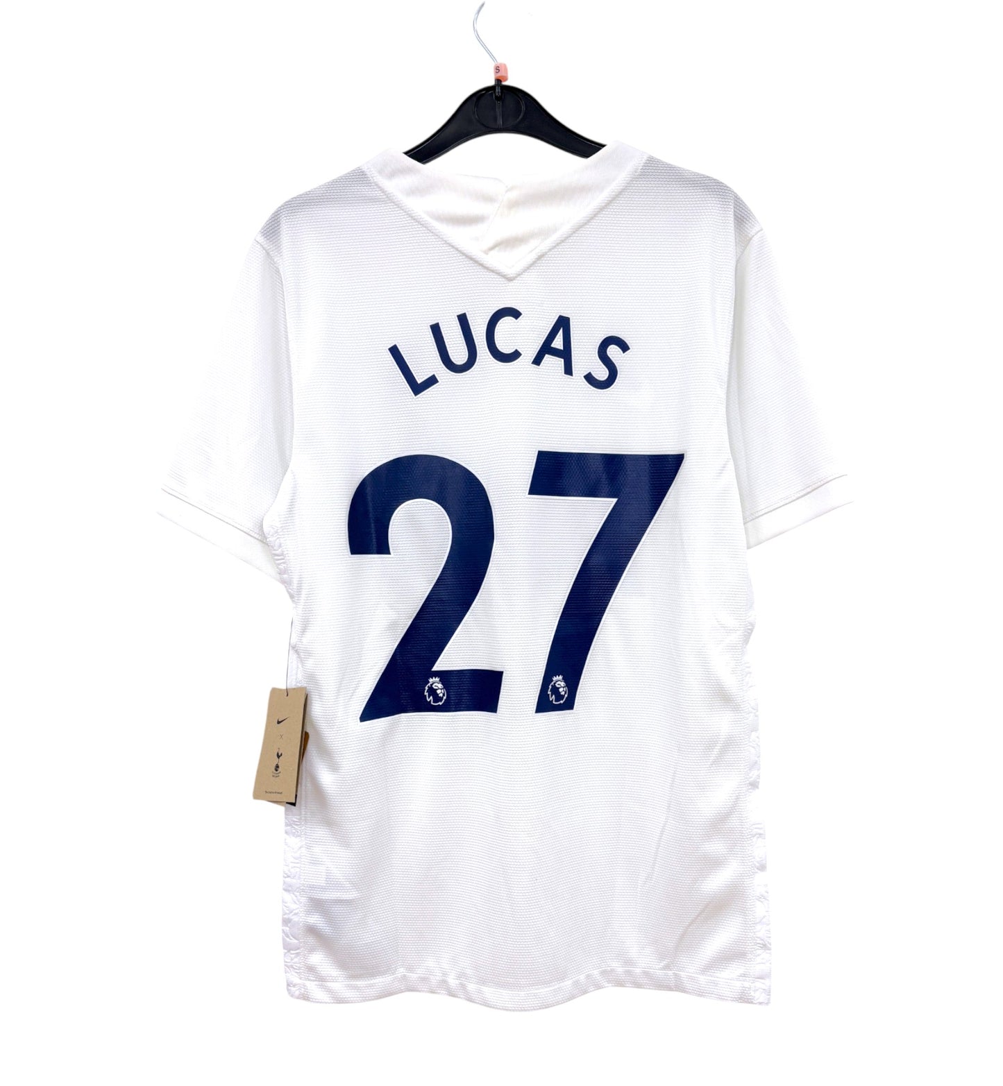 BNWT 2021 2022 Tottenham Hotspur Nike Home Shirt LUCAS 27 Men's Small