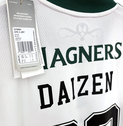 BNWT 2021 2022 Celtic Adidas Third Football Shirt DAIZEN 38 Men's Medium