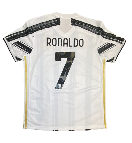 2020 2021 Juventus Adidas Home Football Shirt RONALDO 7  Men's Large