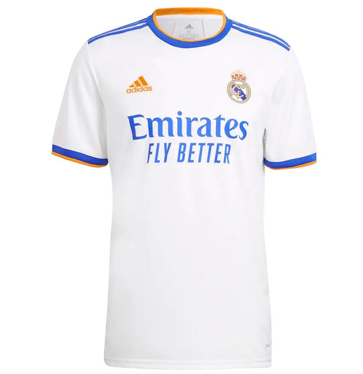 BNWT 2021 2022 Real Madrid Adidas Home Football Shirt Men's Large