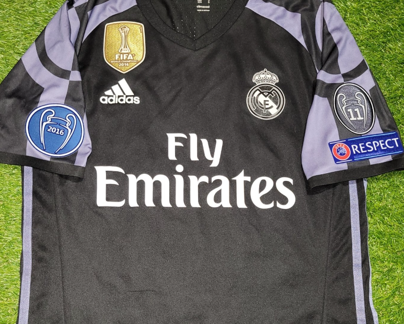 2016 2017 Real Madrid ronaldo 7 shirt to add UCL patches